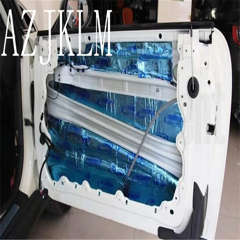 

46cm x 30cm Butyl Sound Deadener Reduce Vibration Car Van SUV Truck Floor Cockpit Pillar Firewall Dampener Muffler Insulation Ma
