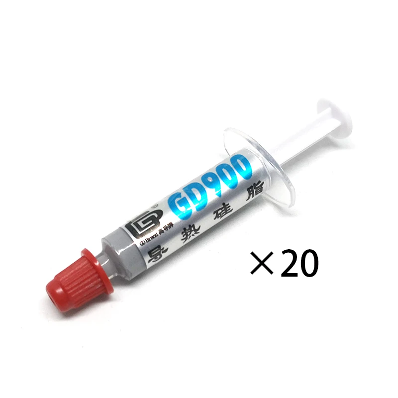 GD900 термальная смазка Кремниевая паста теплоотвод соединение 20 штук ...