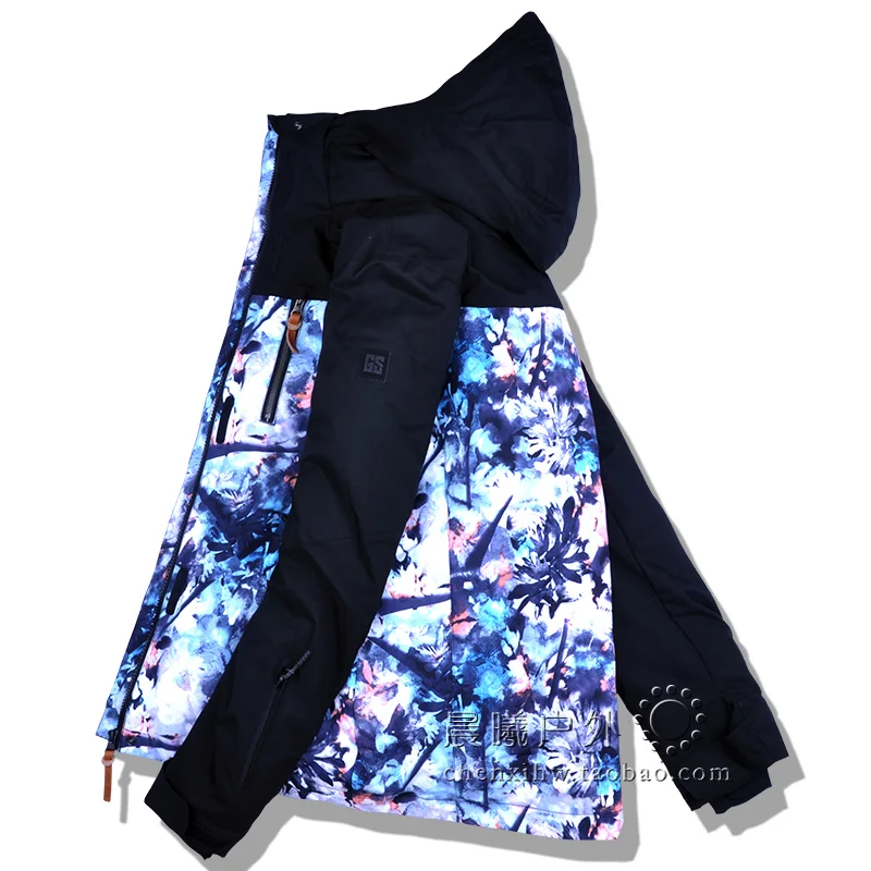 GSOU الثلوج النساء سترة تزلج على الجليد سترة يندبروف ماء في الهواء الطلق الرياضة ارتداء الإناث الملابس الشتوية مقنعين الحرارية معطف GSOU الثلوج النساء سترة تزلج على الجليد سترة يندبروف ماء في الهواء الطلق الرياضة ارتداء الإناث الملابس الشتوية مقنعين الحرارية معطف