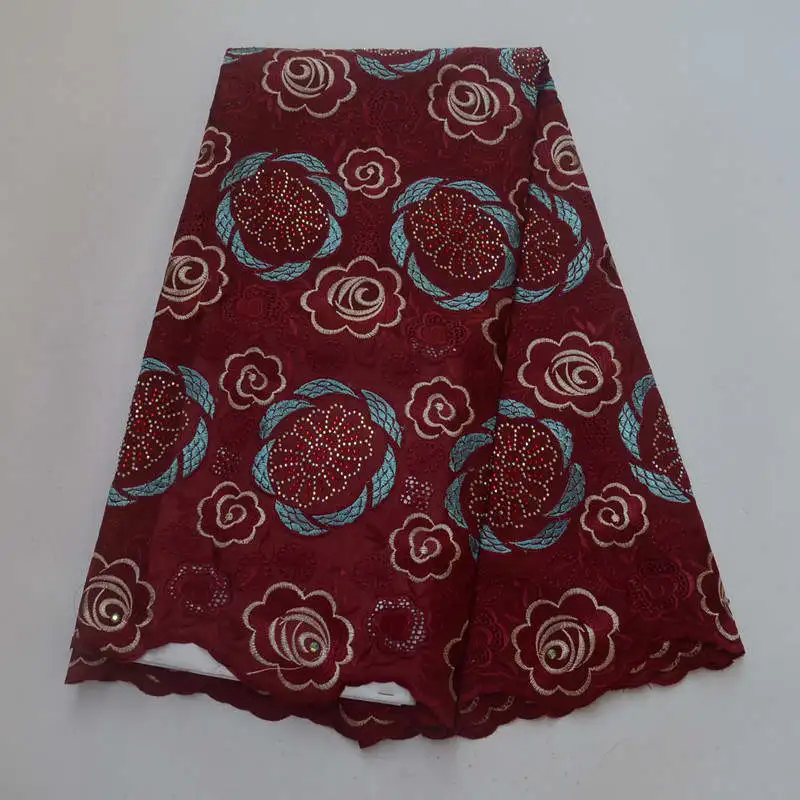 

Swiss Voile Lace In Switzerland high qualtiy Swiss Voile Lace cotton fabric lace with stones embroidery swiss lace