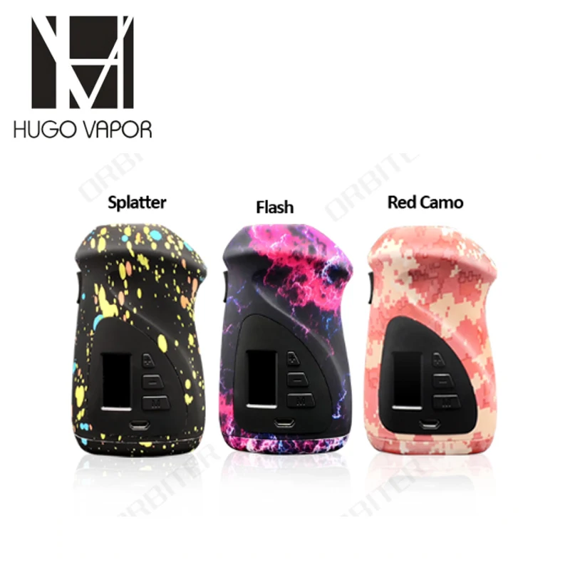 

Original Electronic Cigarettes Mod Hugo Vapor Orbiter GT230 TC Box MOD with 230W Huge Max Output & 0.96 Display Screen Vape Mod