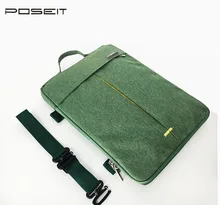 Convertible Tablet Laptop Sleeve Caso de la Bolsa de Hombro Para Macbook HP Lenovo ThinkPad Dell Acer Sony LG 11 12 13 14 15 15.6 pulgadas