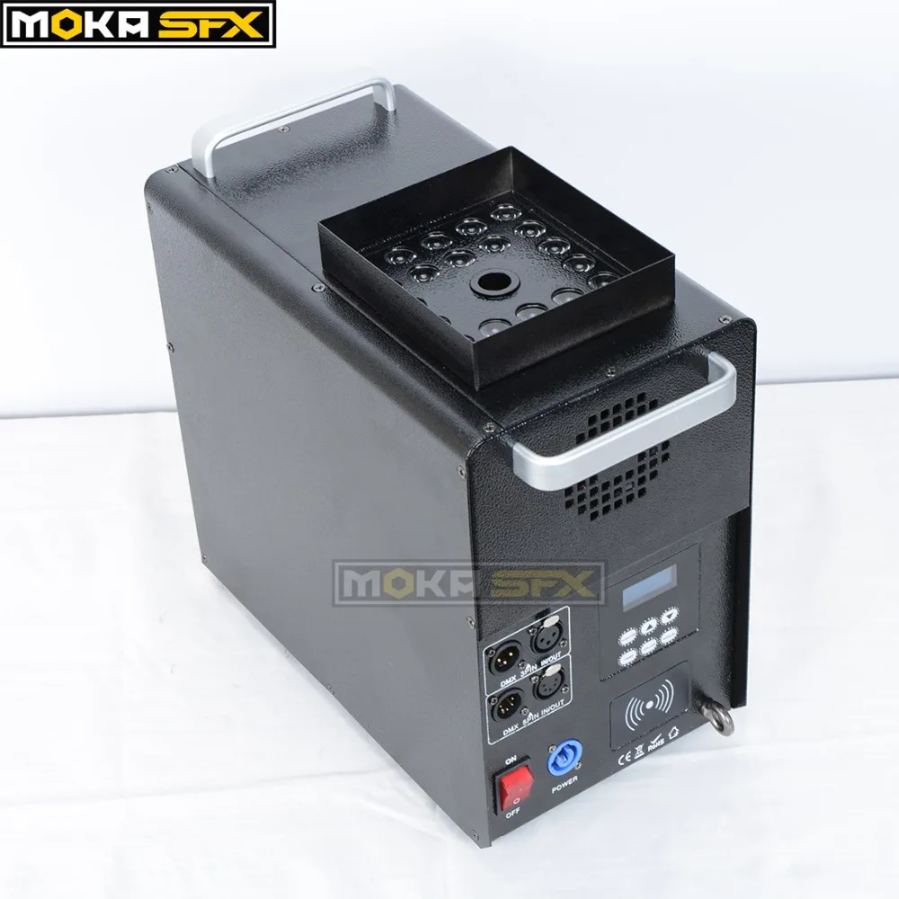 2 шт./лот светодиодная противотуманная Машина DMX 512/пульт дистанционного