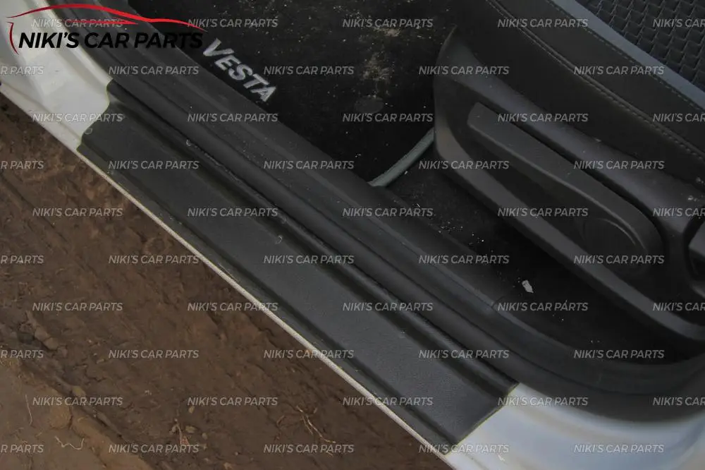Накладка на пороги для Lada Vesta-1 комплект/4 шт. АБС-пластик отделка Аксессуары защита от потертости автомобиля Стайлинг украшения