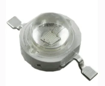 

50PCS High power UV LED 3W 380NM 385NM LED BULB uv led lamp lighting light