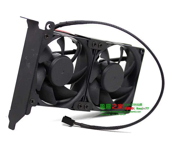 VGA кулер GPU Вентилятор охлаждения 8025 PCI Companion 2 вентилятора и 3