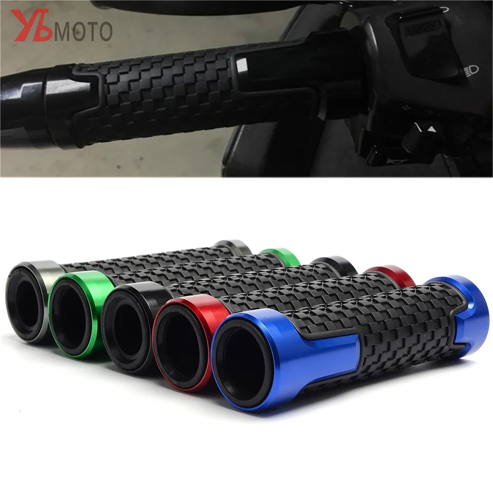 

Fast&Free Shipping 7/8'' CNC 22MM Universal Motorcycle Handle CAPS / Handlebar Grips For Honda CB250 CB400 SF/SB 99-18 CBR500