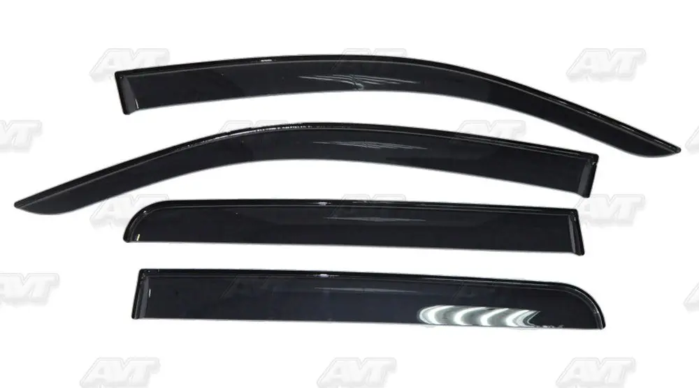 Window deflectors for Toyota Hilux 2006- 1 set-4 pcs car styling wind decoration guard vent visor rain guards