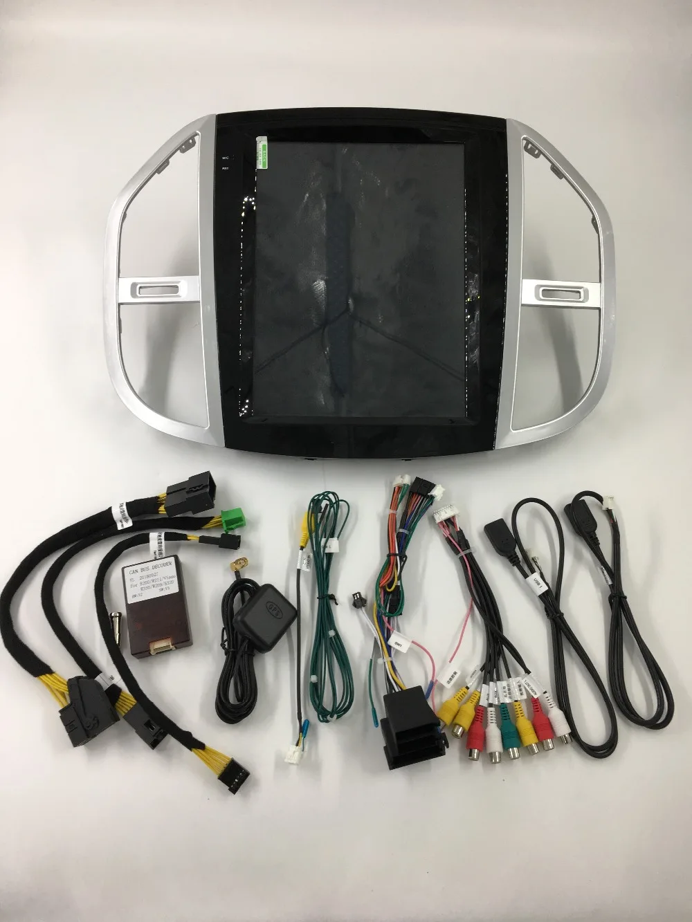 Автомобильный DVD плеер с вертикальным экраном 12 1 дюйма в стиле Tesla Android GPS