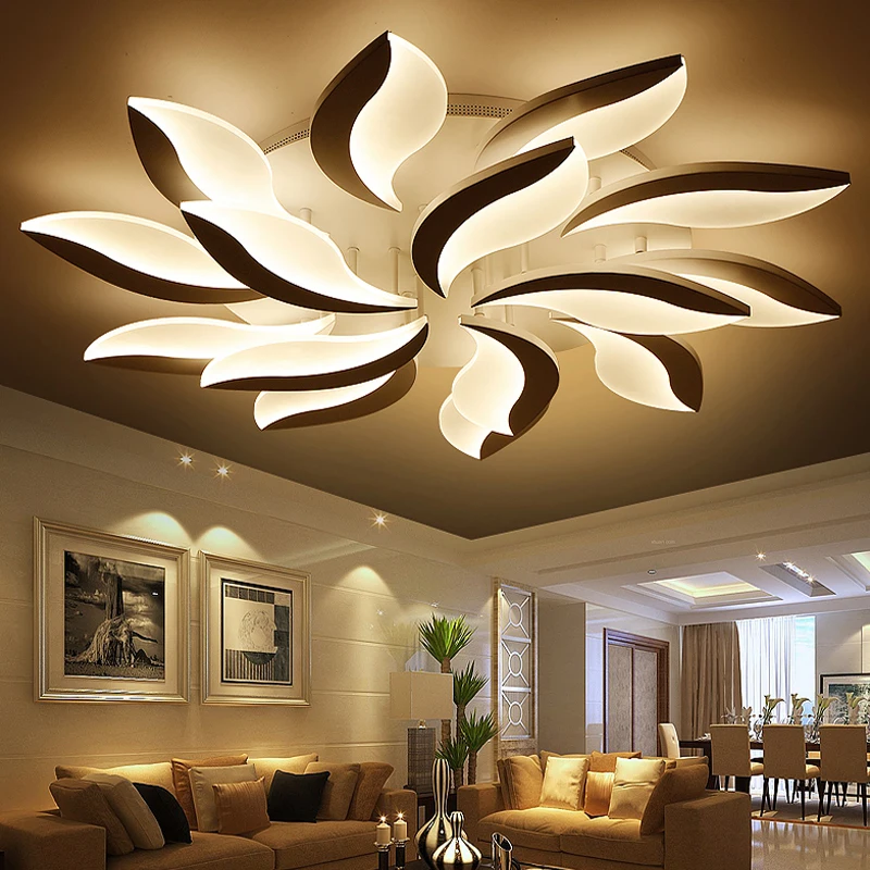 remote control chandelier Fashion windmill modern LED ...