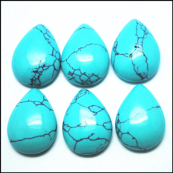 

5pcs nautre gem stone cabochons Teardrops 15x20mm black onyx tiger eye golden sand green jadee red stone blue sand stone