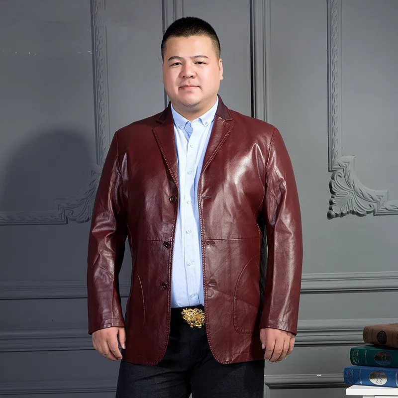 Большие размеры 10XL 8XL 6XL 5XL Осень Зима Новая мужская кожаная куртка в британском стиле модная мужская мотоциклетная кожаная куртка одежда