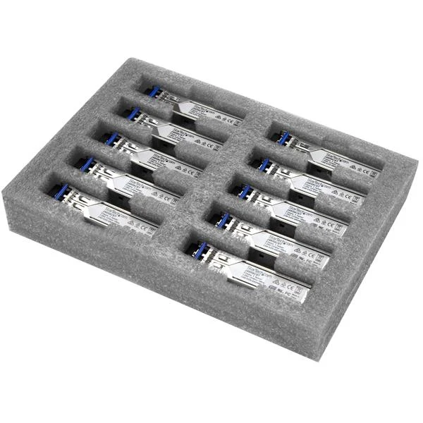StarTech.com Gigabit волокно трансивера SFP Модуль-hp J4859C Compatible-SM/ММ LC с DDM-10 км (6 2 Mi.)/550 м (1804