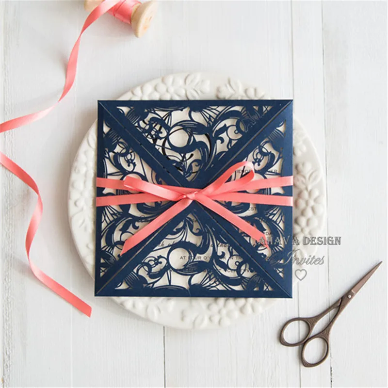 navy-blue-and-coral-wedding-colors-inspired-elegant-laser-cut-wedding-invitation-EWWS205