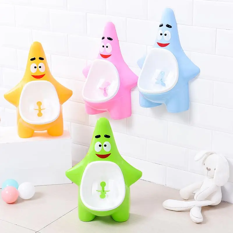 New Arrival Baby Boy Standing Urinal Toilet Potty Starfish Children