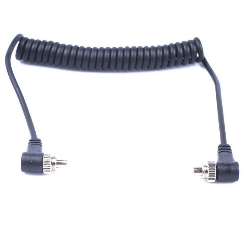 1PCS Male to Male M M flash PC to PC Sync Cord Cable for Canon Nikon