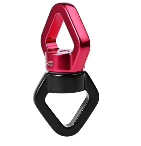 

10 Pcs 30KN Safety Rotating Ring Rotational Device Rotator Rope Climbing Swivel Connector for Aerial Yoga Sling Hammock