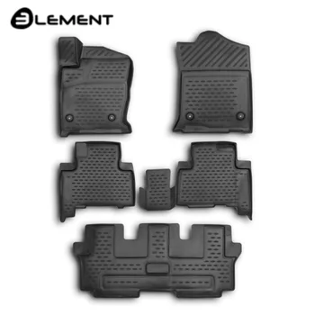 

For Haval H9 2015-2019 3D floor mats into 7-seats saloon 5 pcs/set [Element ELEMENT3D9903210k]