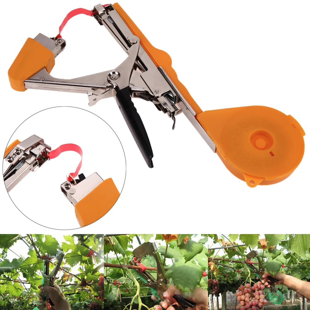 العنب التقليم أداة مصنع ربط فرع Tapetool اليد ربط ماكينة تجليد حديقة أدوات Tapetool Tapener الخضار الجذعية الربط العنب التقليم أداة مصنع ربط فرع Tapetool اليد ربط ماكينة تجليد حديقة أدوات Tapetool Tapener الخضار الجذعية الربط