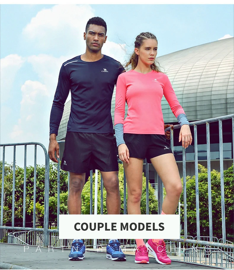 CAMEL компрессионные тренировочные шорты для бега, женские свободные шорты в полоску для бега, летние эластичные женские спортивные шорты для спортзала