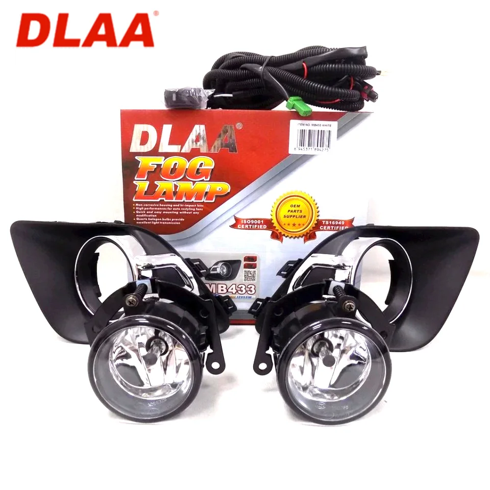 Для Mitsubishi ASX 2011-2012 Комплект противотуманных фар с проводами и кнопкой DLAA MB433 |