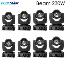 Без налога на заказ 8 шт. Высокое качество Osram 230 Вт луч 7R движущиеся фары 200 Вт Шарпи 5R светодиодный сценический свет сенсорный экран