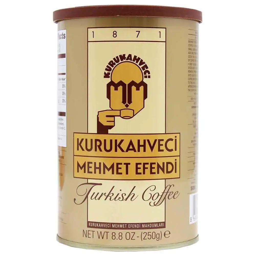 

Turkish Coffee Kurukahveci Mehmet Efendi -Gift box- lot ground coffee