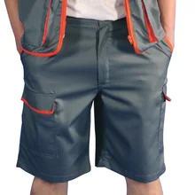 Шорты-бермуды двухцветные рабочие