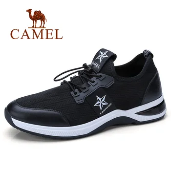 

CAMEL Men's Casual Shoes Shock Absorption Soft Breathable Comfortable Sneakers Men Breathable Sport Shoes For Run Outdoors