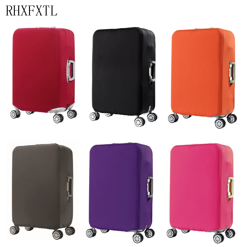 

RHXFXTL luggage cover travel accessories trolley suitcase Elasticity Solid color protective cover for 18-32 inch suitcase case