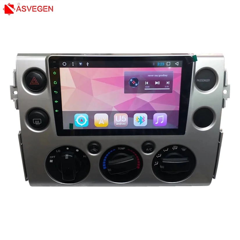 Best Android 8.1 Car Player GPS Navi For Toyota FJ Cruiser Radio Head Unit Multimedia Stereo RAM 1G ROM 16G 3