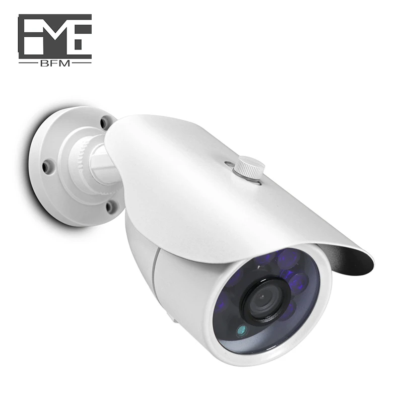 BFMore с аудиовходом POE IP Камера 1.0MP 1.3MP 2.0MP безопасности водонепроницаемый уличный