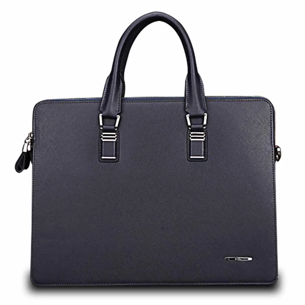High end men's men's leather men's bag briefcase Messenger shoulder bag