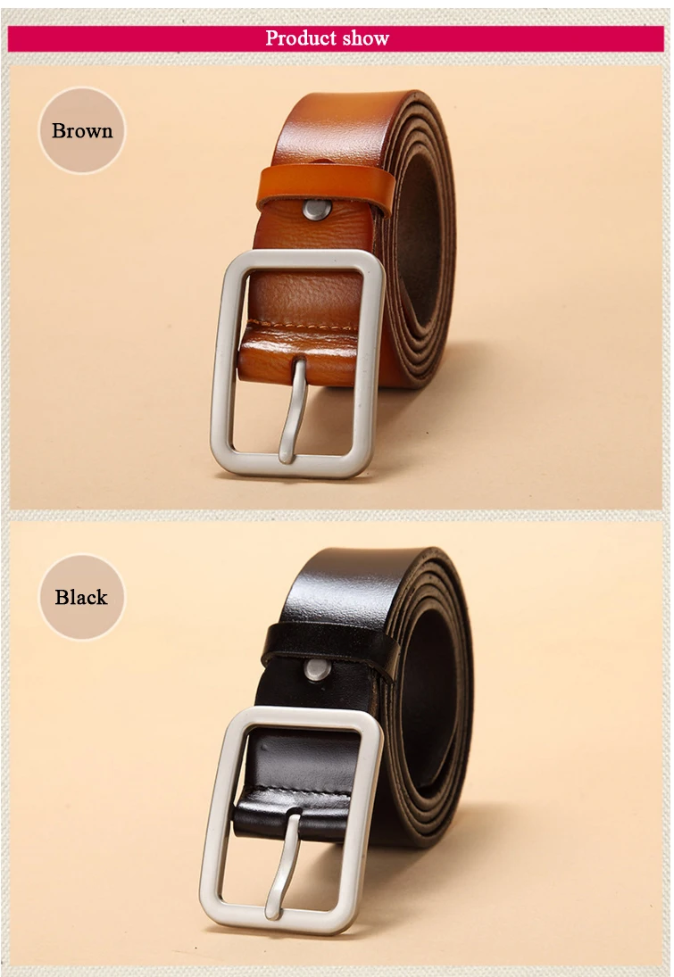 (2)Wide Women's belt Female Genuine Leather Belts For Women 2018 Luxury Brand Strap FEMALE Brown Woman waist Belt For Jeans 8375