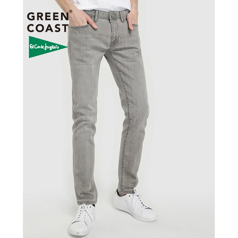 Green Hombre Skinny Gris Jeans Men|Pantalones vaqueros| - AliExpress