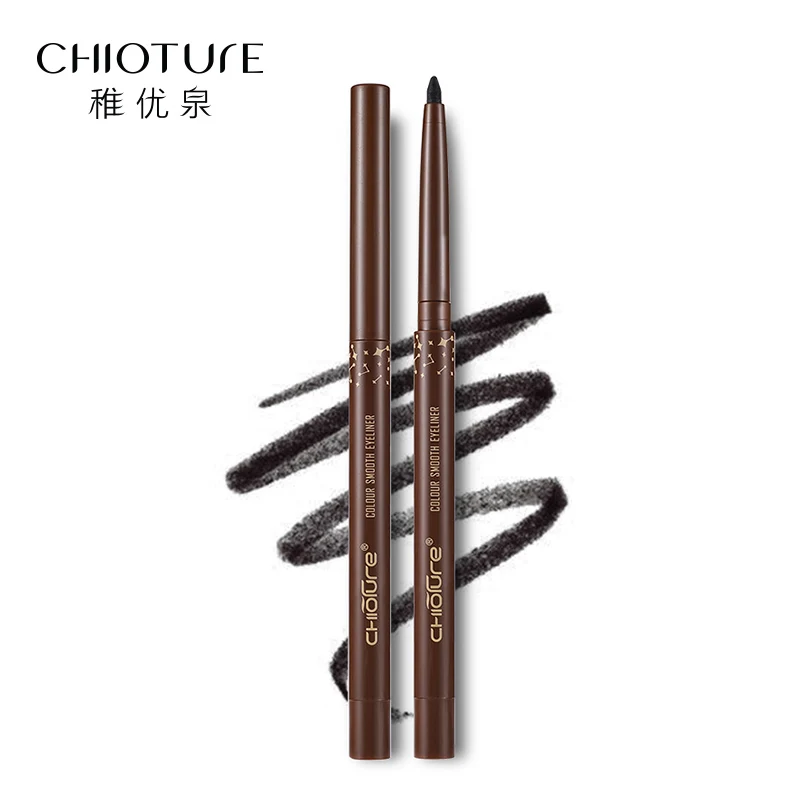 

CHIOTURE Waterproof Long-lasting Gel Eyeliner Pencil with Sharpener Eye Liner Makeup Delineador Caneta Lapis de Olho Crayon Yeux