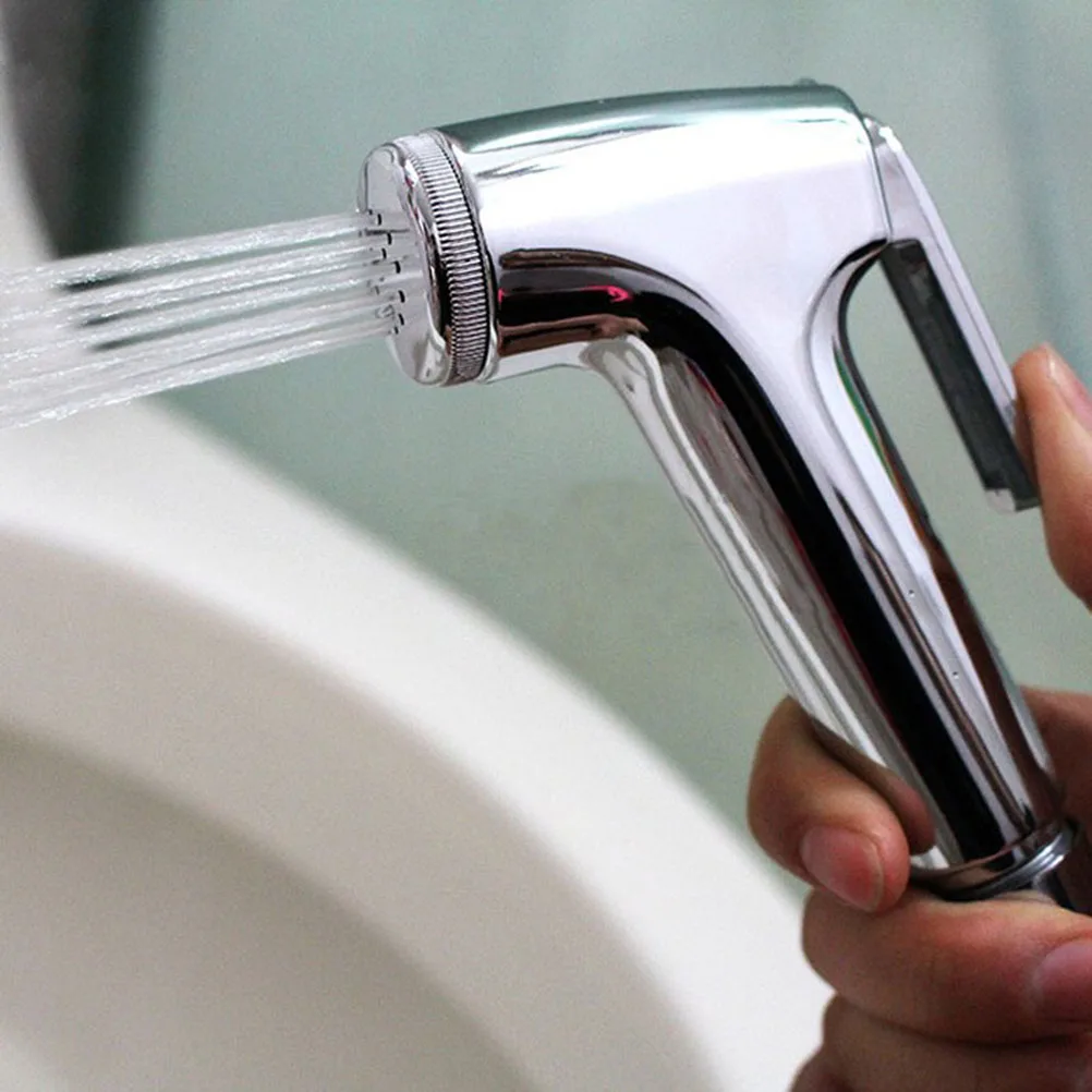 

Held Bidet Spray Shower Head Handheld Bidet faucet Toilet Hand Douche Shatta Chrome Valve Bathroom Bidet sprayer Quality