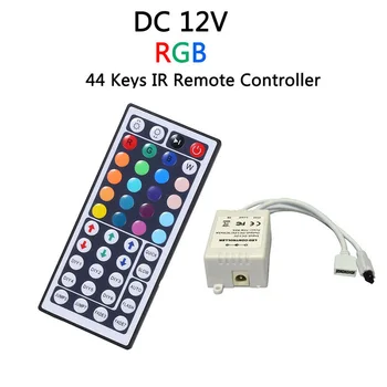 

IR RF Wireless Music Remote Control RGB RGBW Controller Dimmer 11 17 20 24 40 44 Keys for 5050 5630 2835 3528 LED Strip Light