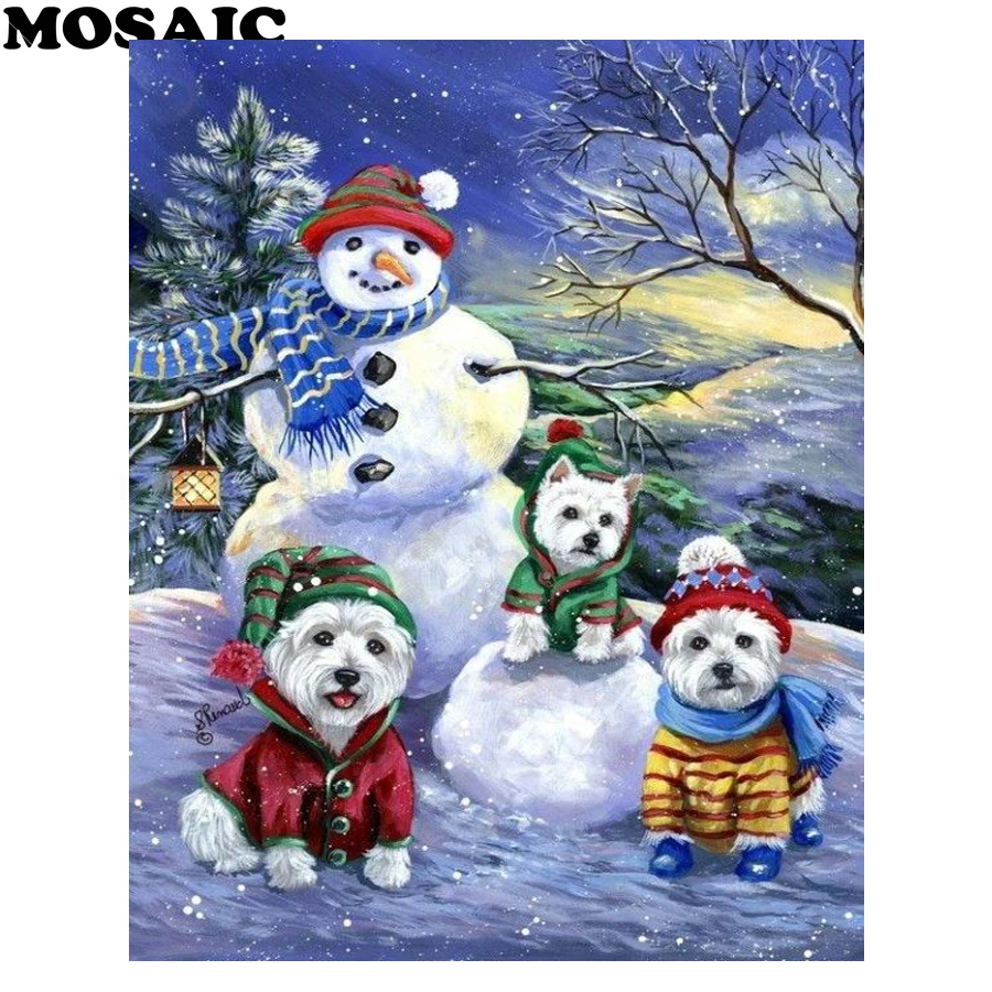 

Free Shipping,snowam New Pictures,5d diamond painting full drill square,Cross Stitch Mosaic diamond Embroidery custom photo