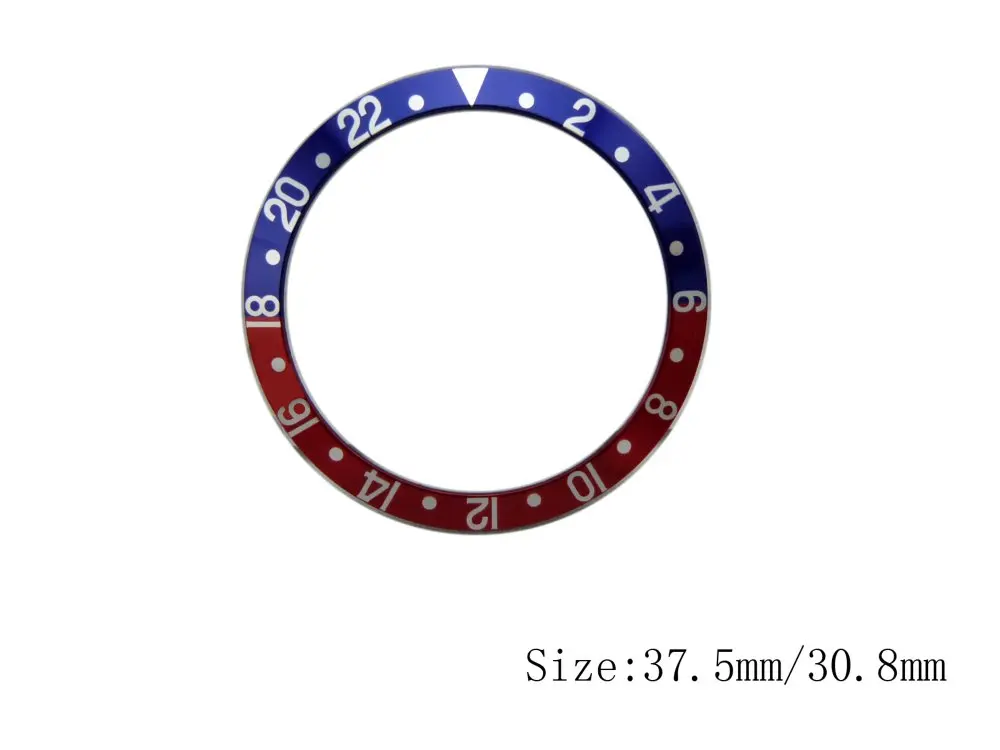 Красный и синий Pepsi Часы Ободок вставка 16750 1675 часы аксессуар|watch bezel inserts|watch