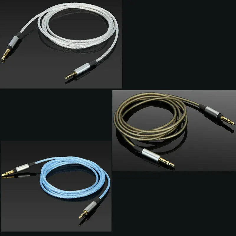 Обновленный посеребренный аудиокабель для наушников AKG Y55 Y40 Y45BT Y50 K845BT K840KL Y50BT Y500