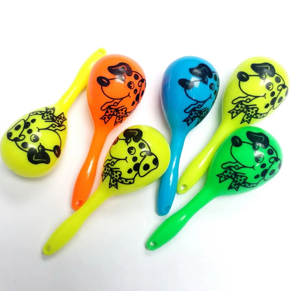 E424 - Mini 7cm dog maracas -  4g