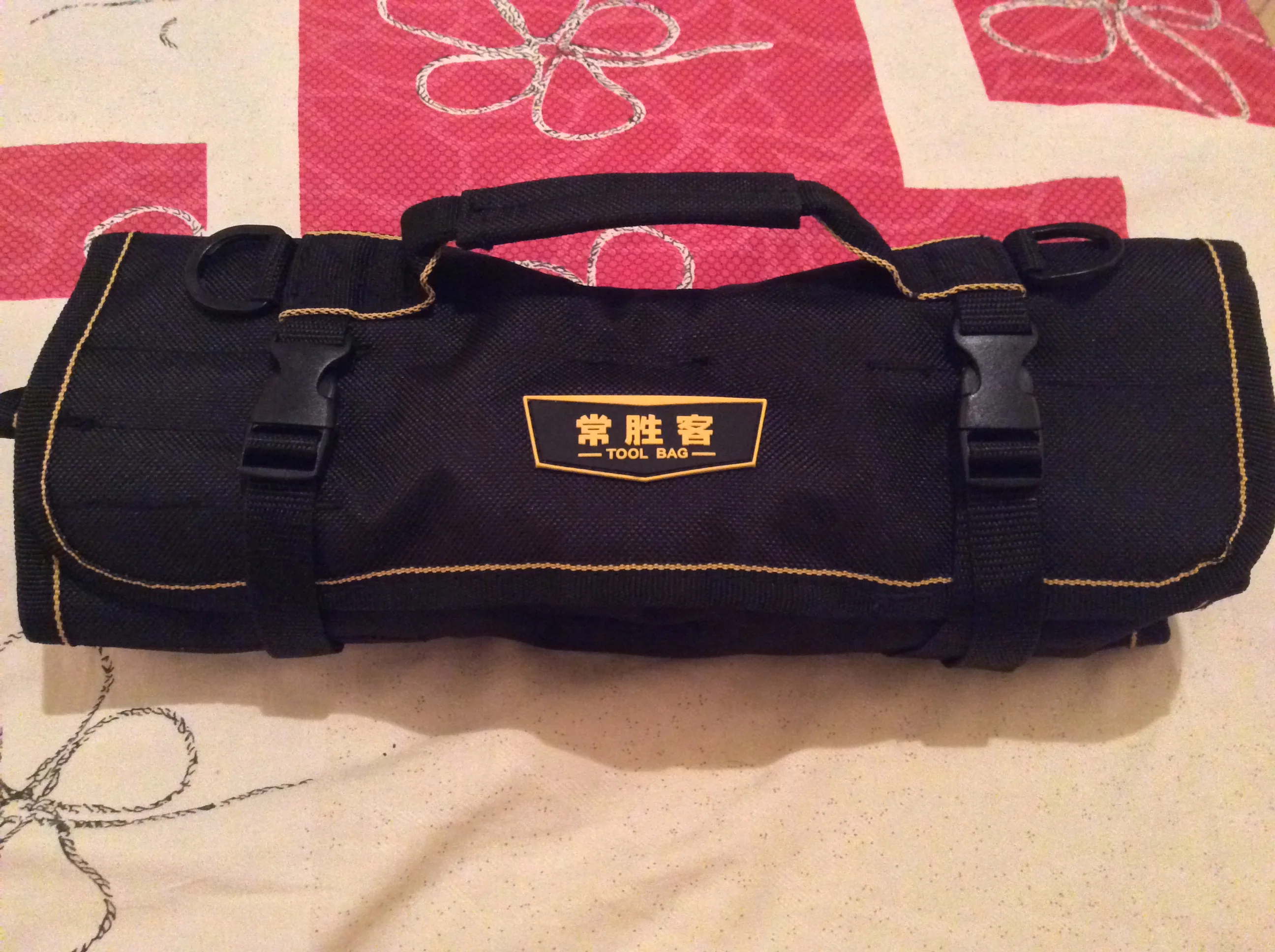 Bolsa organizadora para herramientas tela Oxford, 22 bolsillos, pr/áctica para electricista HunterBee