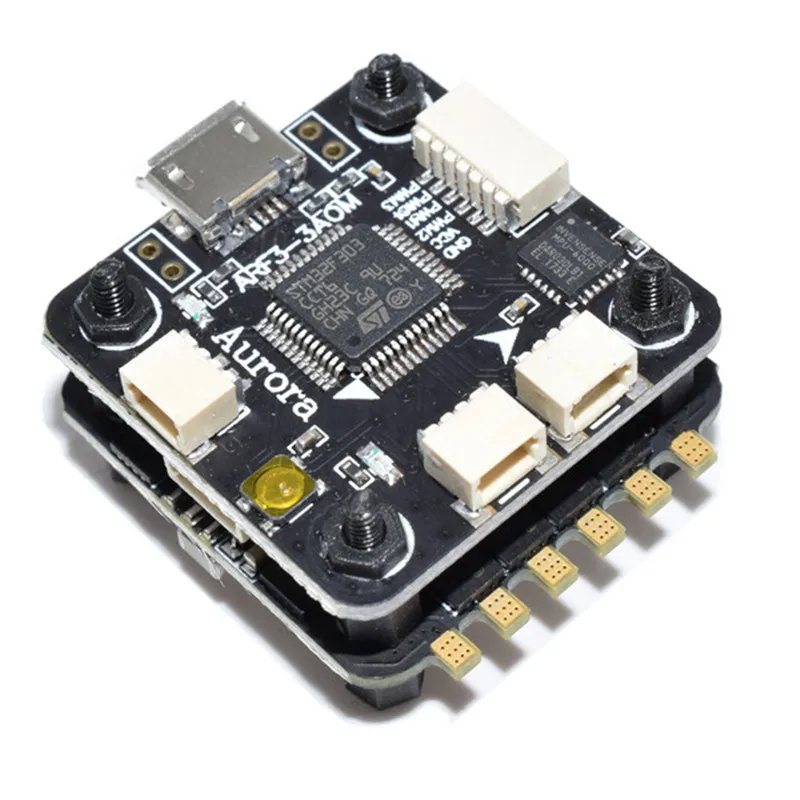 20x20 мм ARF3 3AOM Flytower F3 Полет контроллер AIO OSD BEC & 28A BLheli_S ESC для Радиоуправляемый Дрон