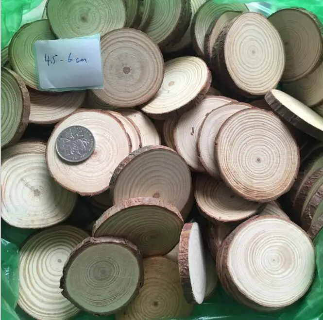 10 шт ~ 50 Пастораль Natrual сосновые чипы DIY Аксессуары Реквизит детский сад