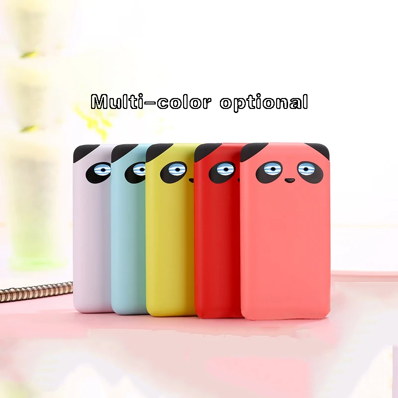 

Colorful Cute Cartoon Panda Power Bank 10000mAh Power Bank Charger Smartphone Charger Powerbank For iPhone 6 7 8 Xiaomi Huawei