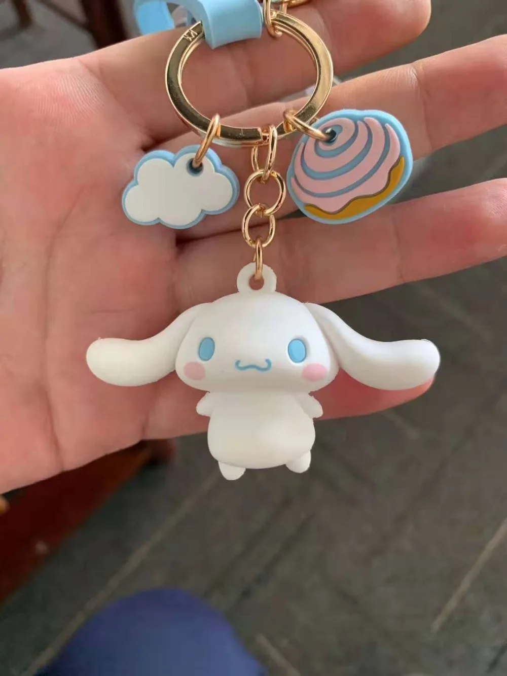 

2019 new DS5!!! keroppi hello kitty melody PVC Keychain Phone Rope Strap Charm Cords Lariat Clip Lanyards Toys Doll figure