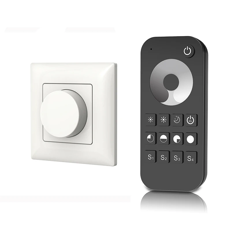 led Triac Dimmer 220V Wall Mount Manual Knob Panel Triac