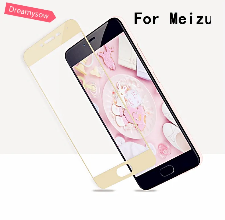 

2.5D Curved Edge Full Cover Tempered Glass For MEIZU M3 M3S mini M6 note MX6 Pro 6 6S 5 U10 U20 M5 note M6 M5C Protective Film