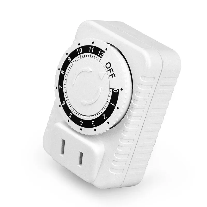 

Mechanical 0-12 Hour Timer Switch Saving Adjustable Programmable Setting Of Clock On Off Time